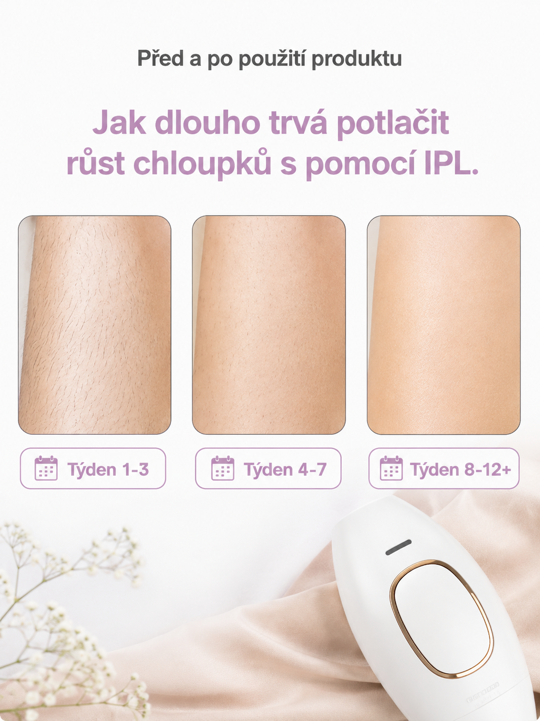 IPL Laserový Odstraňovač Chloupků